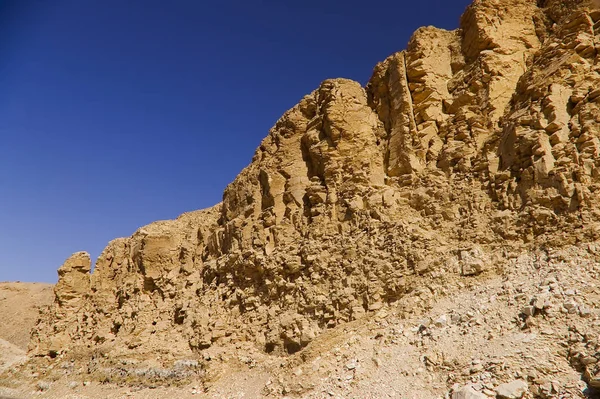 Colina Pedras Vermelhas Deserto Dia — Fotografia de Stock