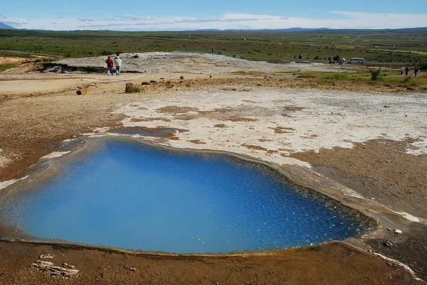 Blesi Heiße Quelle Geysir — Stockfoto