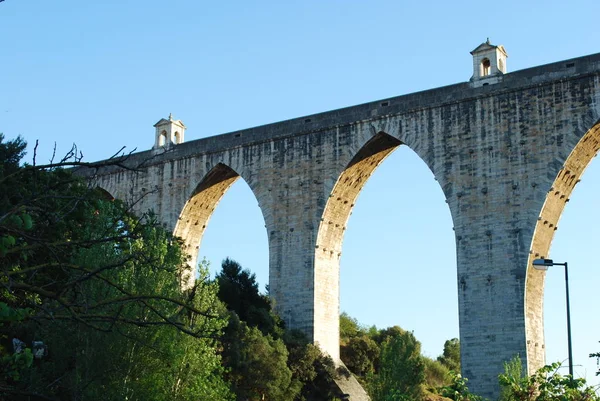 Aqueduto Das Águas Livres Lisboa — Fotografia de Stock