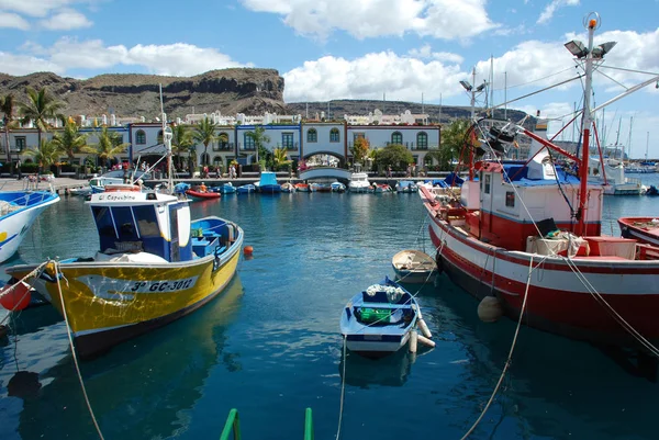 Puerto Mogan Gran Canaria — стокове фото