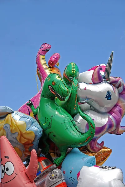 Dragão Monstro Cidade — Fotografia de Stock