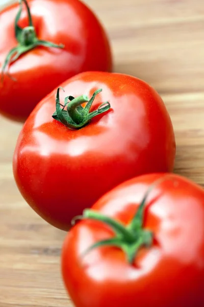 Red Fresh Organic Tomatoes — Stock Photo, Image