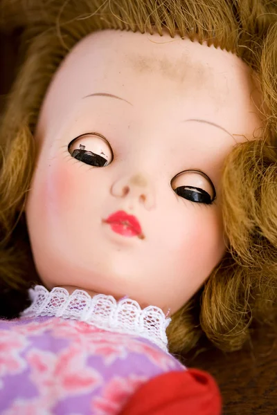 Beautiful Doll Close — Stock Photo, Image