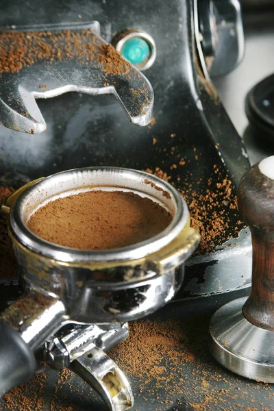 Máquina Café Con Canela — Foto de Stock