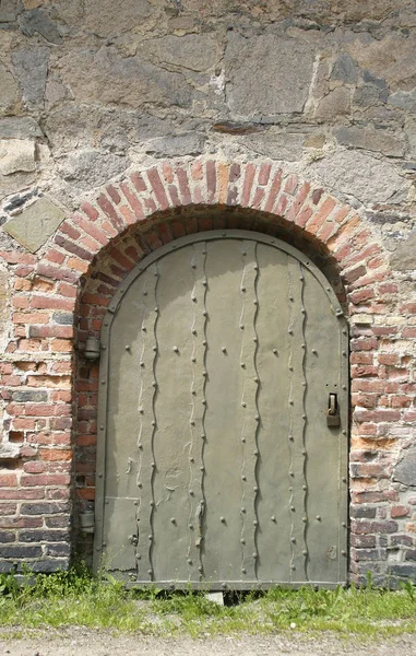 Vintage Πόρτα Την Ημέρα — Φωτογραφία Αρχείου