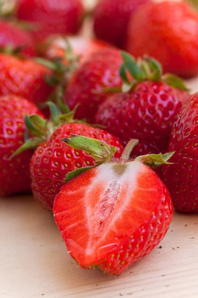 Berries Close Shot Conceito Alimentar Saudável — Fotografia de Stock