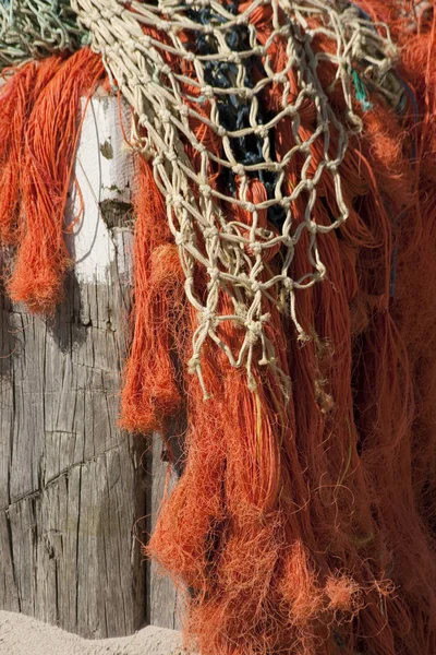 Rede Pesca Com Uma Corda — Fotografia de Stock