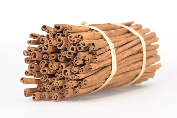 Brown Aromatic Cinnamon Sticks — Stock Photo, Image