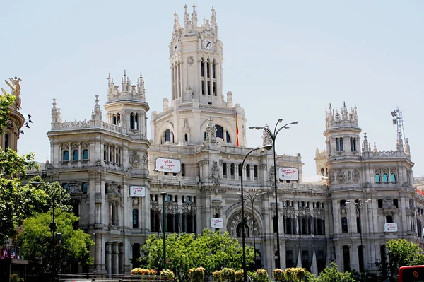Madrid Deki Palacio Comunicaciones — Stok fotoğraf