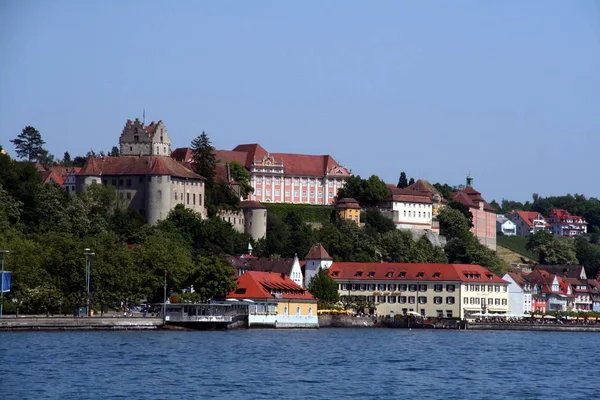 Historyczne Stare Miasto Meersburg — Zdjęcie stockowe