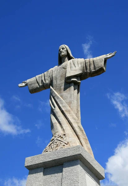 Christo Rei Bij Garajau Madeira — Stockfoto