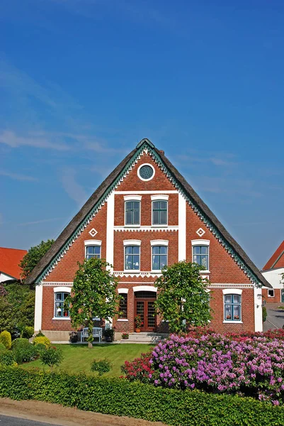 Halmhyddor Altmark — Stockfoto