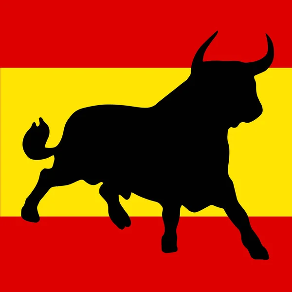 Scharzer Toro Colores Españoles — Foto de Stock