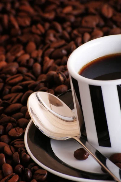 Kaffeebohnen Koffein Und Aroma — Stockfoto