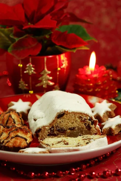 Рождественский Торт Печенье — стоковое фото