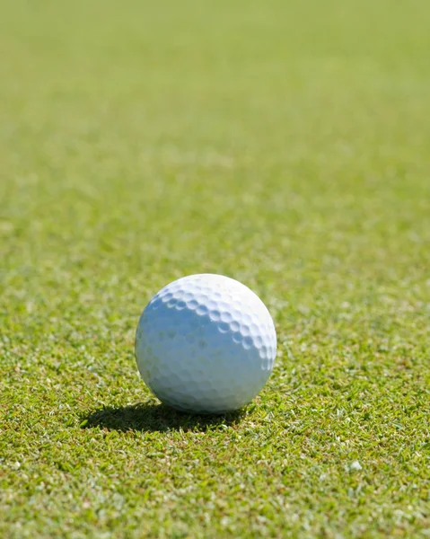 Golf Ball Putting Green — Stock Photo, Image