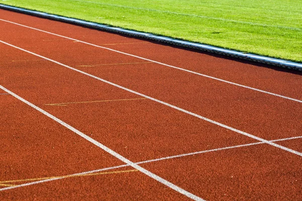 Pista Atletismo Carretera Deportiva — Foto de Stock