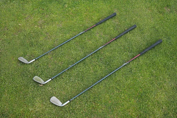 Golf Labda Játék Sport Koncepció — Stock Fotó