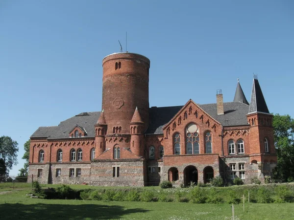 Malebný Pohled Majestátní Středověkou Architekturu — Stock fotografie