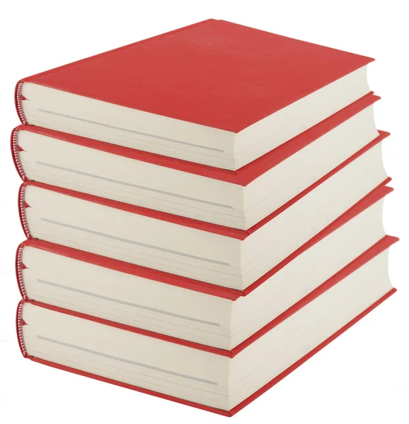 Libro Con Copertina Rossa — Foto Stock