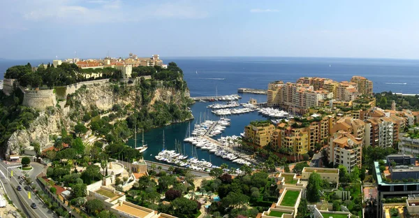 Monaco Rocher Fontvieille — Stock Fotó