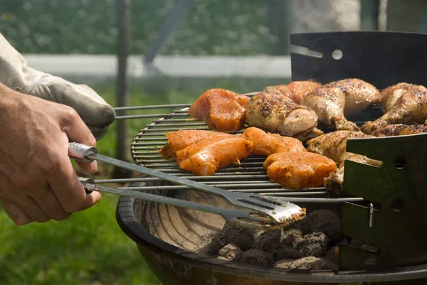 Mangal Zamanı Piknik Zamanı — Stok fotoğraf