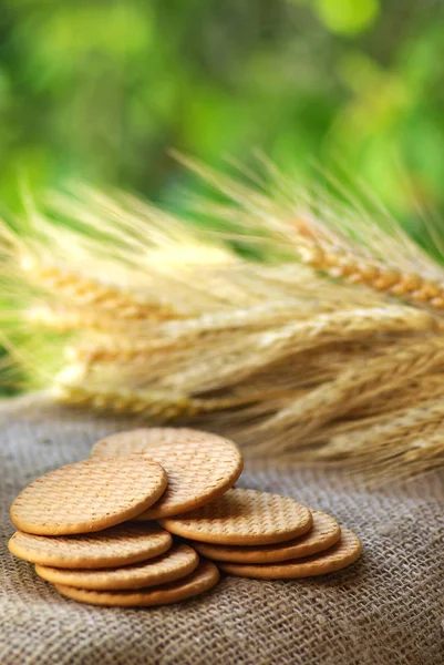 Picos Cereais Biscoitos — Fotografia de Stock