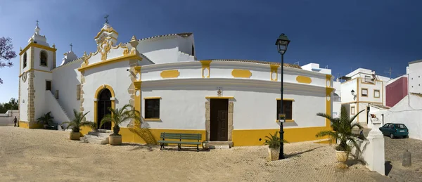 Kerk Van Alvor Portugees Algarve — Stockfoto