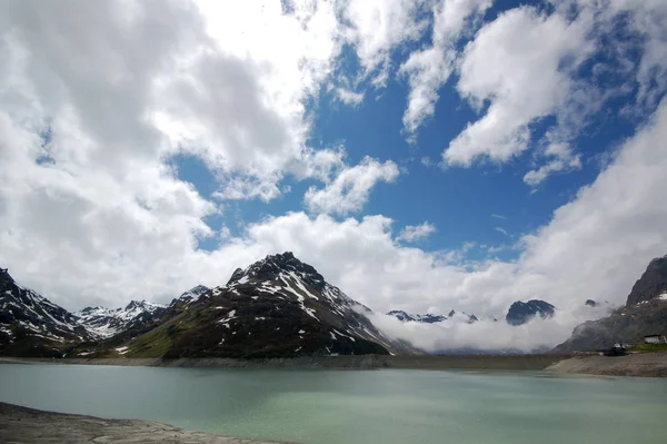 Vista Panorâmica Bela Paisagem Alpes — Fotografia de Stock