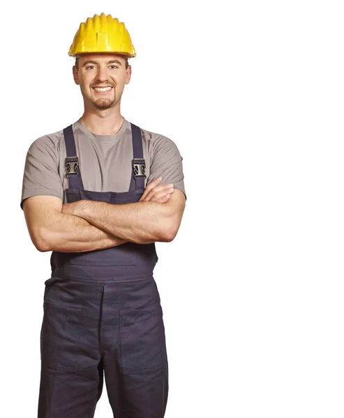 Nahaufnahme Eines Jungen Handwerker — Stockfoto