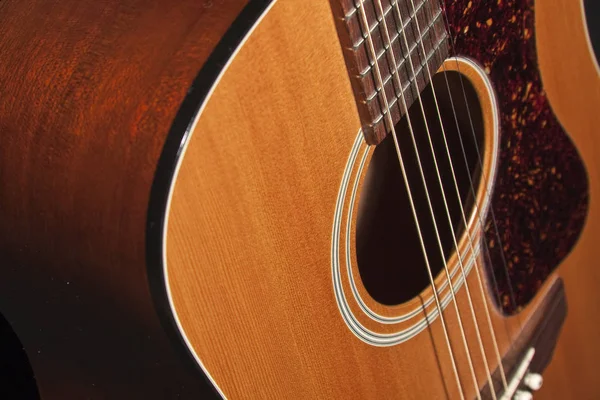 Guitarra Acústica Clásica Instrumento Musical —  Fotos de Stock