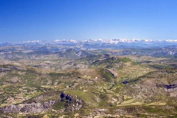 Widok Monta Ventoux — Zdjęcie stockowe