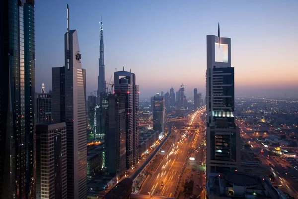 Vista Panorâmica Majestosa Cidade Urbana — Fotografia de Stock