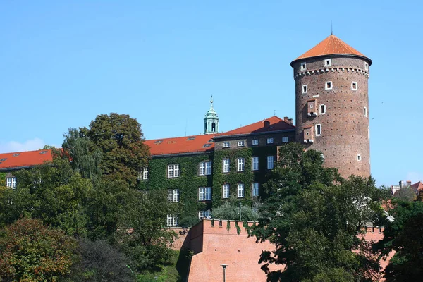 Zamek Wawelu Krakowie — Zdjęcie stockowe