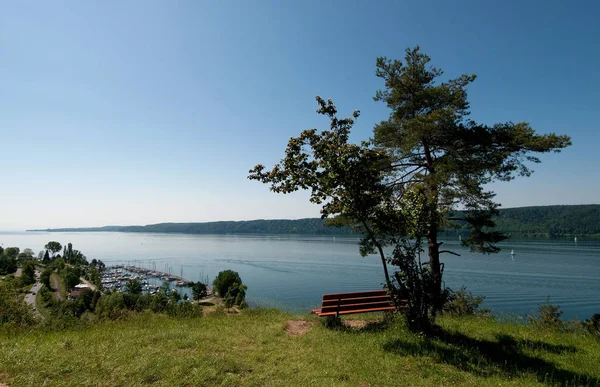 Med Utsikt Över Sipplingen Bodensee — Stockfoto