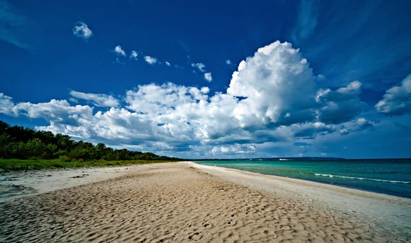 Bela Paisagem Tropical Praia — Fotografia de Stock