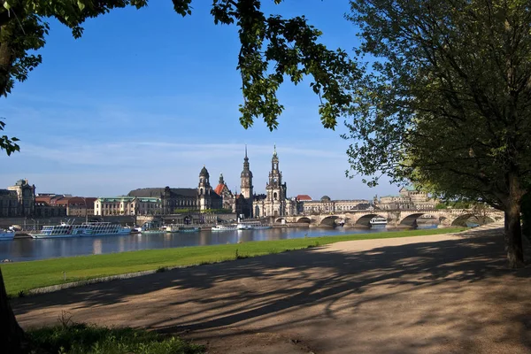 Dresden Huvudstad Delstaten Sachsen Östra Tyskland — Stockfoto