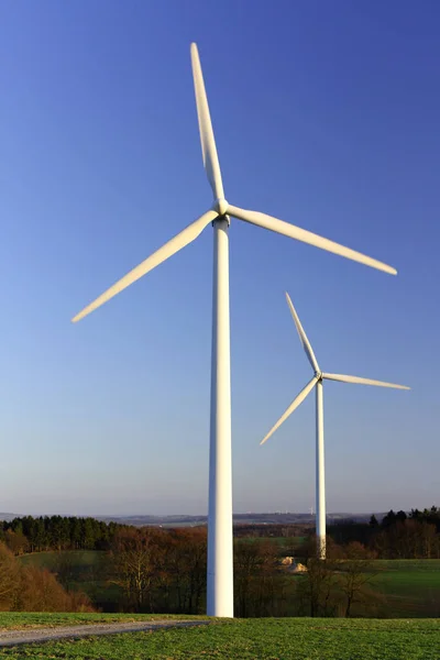 Větrná Energie Větrný Mlýn — Stock fotografie