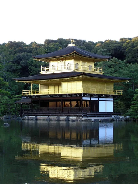 Kinkaku Ngolden Pavilion Kyoto — 图库照片