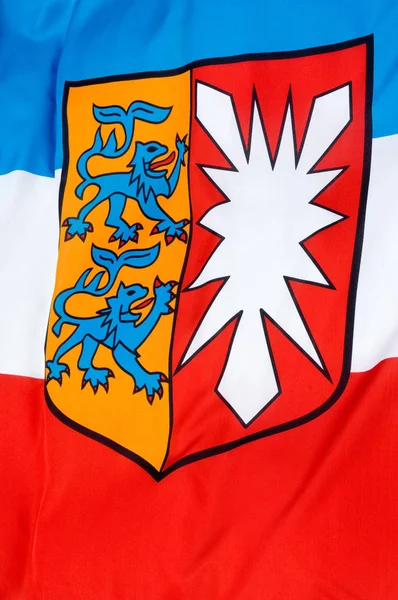 Flaga Służby Państwowej Schleswig Holstein — Zdjęcie stockowe