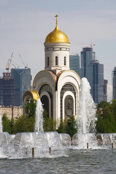 ロシアのモスクワの聖ゲオルク教会 — ストック写真