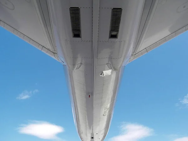 Passenger Plane Sky — Stock Photo, Image