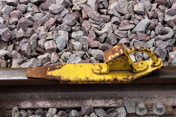 Bagger Auf Der Straße — Stockfoto