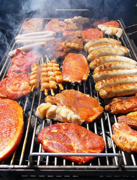 Blick Aus Nächster Nähe Auf Leckeres Essen — Stockfoto