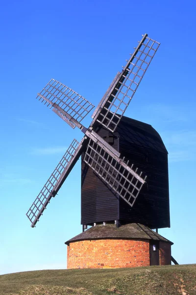 Windmill Στο Brill Buckinghamshire Englan — Φωτογραφία Αρχείου