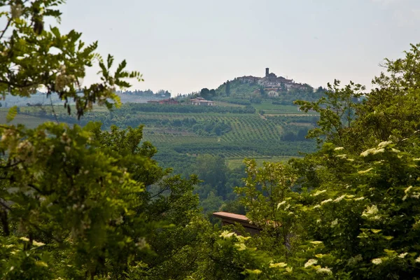 Piemonte Uma Região Itália Que Faz Fronteira Com França Suíça — Fotografia de Stock