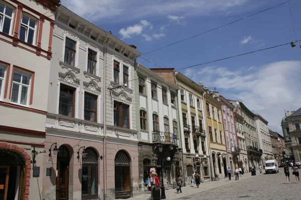 Lviv Batı Ukrayna Bir Şehirdir — Stok fotoğraf