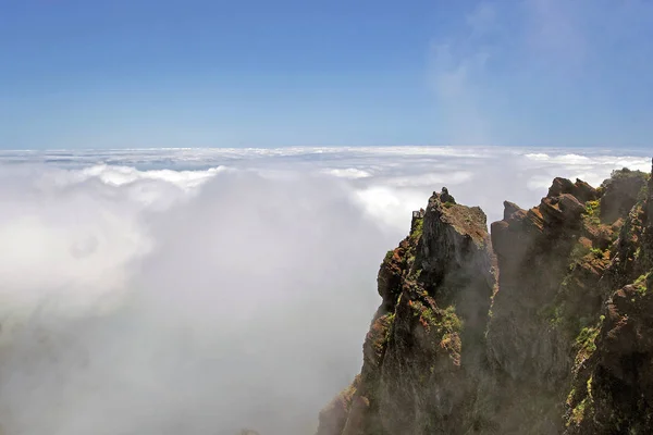 Widok Szczytu Góry Piękna Przyroda Krymu — Zdjęcie stockowe