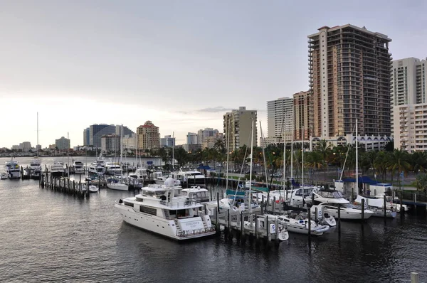 Florida Legdélkeletibb Amerikai Állam Egyik Oldalon Atlanti Óceán Másikon Mexikói — Stock Fotó