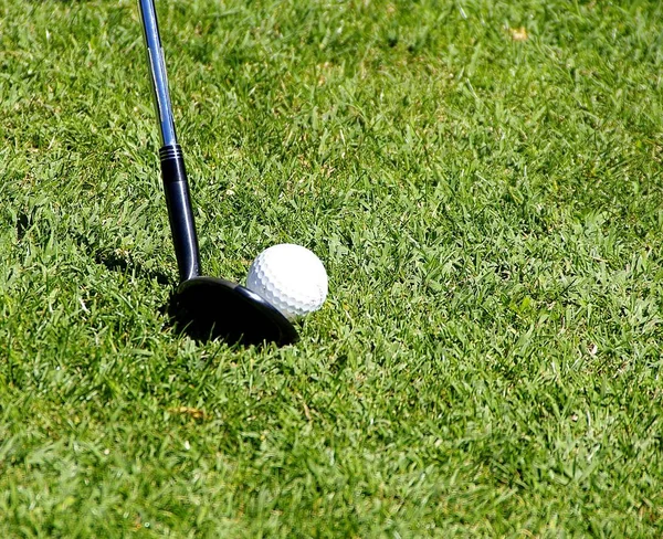 Juego Pelota Golf Concepto Deporte — Foto de Stock